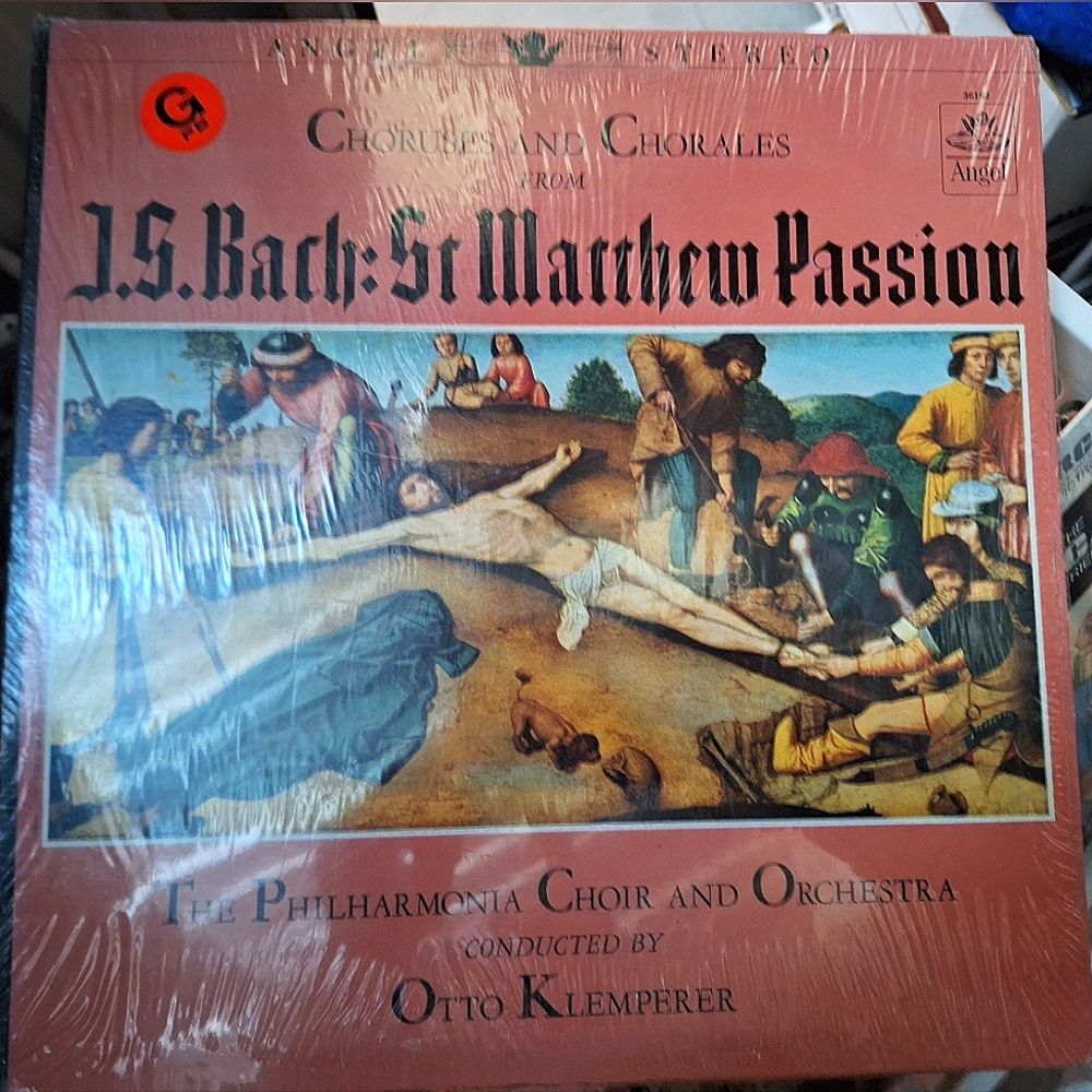 🎼 J.S. BACH; St. Matthew Passion; Choruses & Chorales from; Philharmonia C…